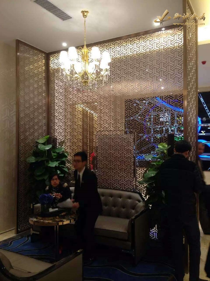 不锈钢屏风实例