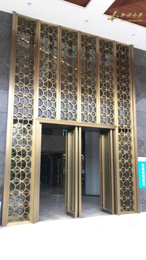 不锈钢屏风实例