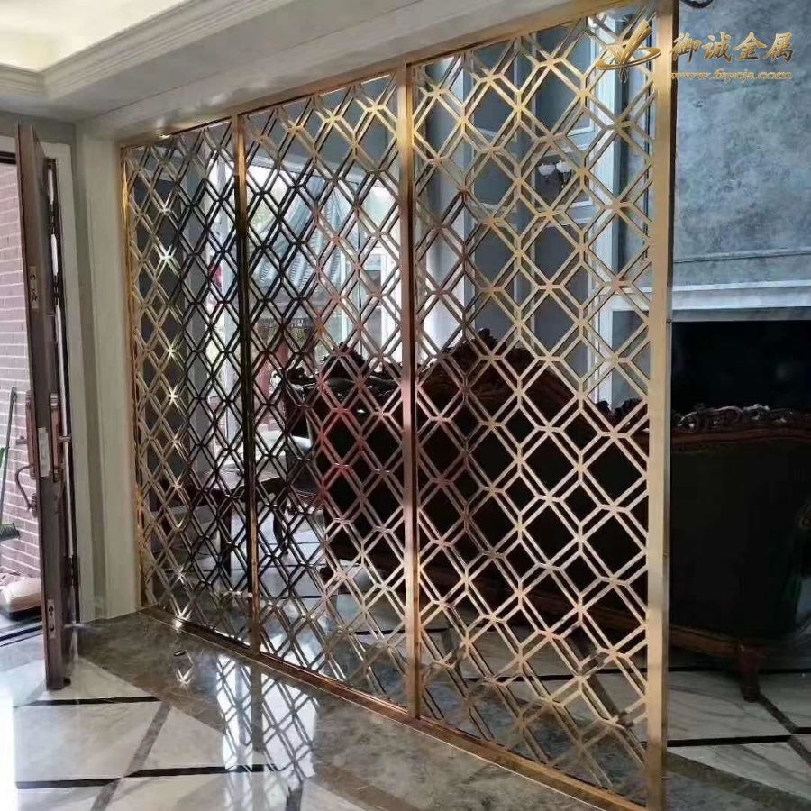 不锈钢屏风实例
